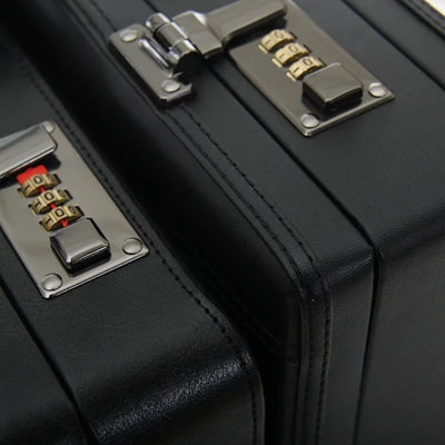 Multi-Functional Leather Laptop Briefcase